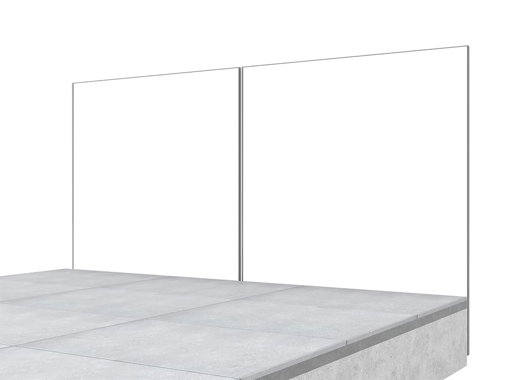 Garde-corps terrasse GLASSFIT CC-772 vue int&eacute;rieure